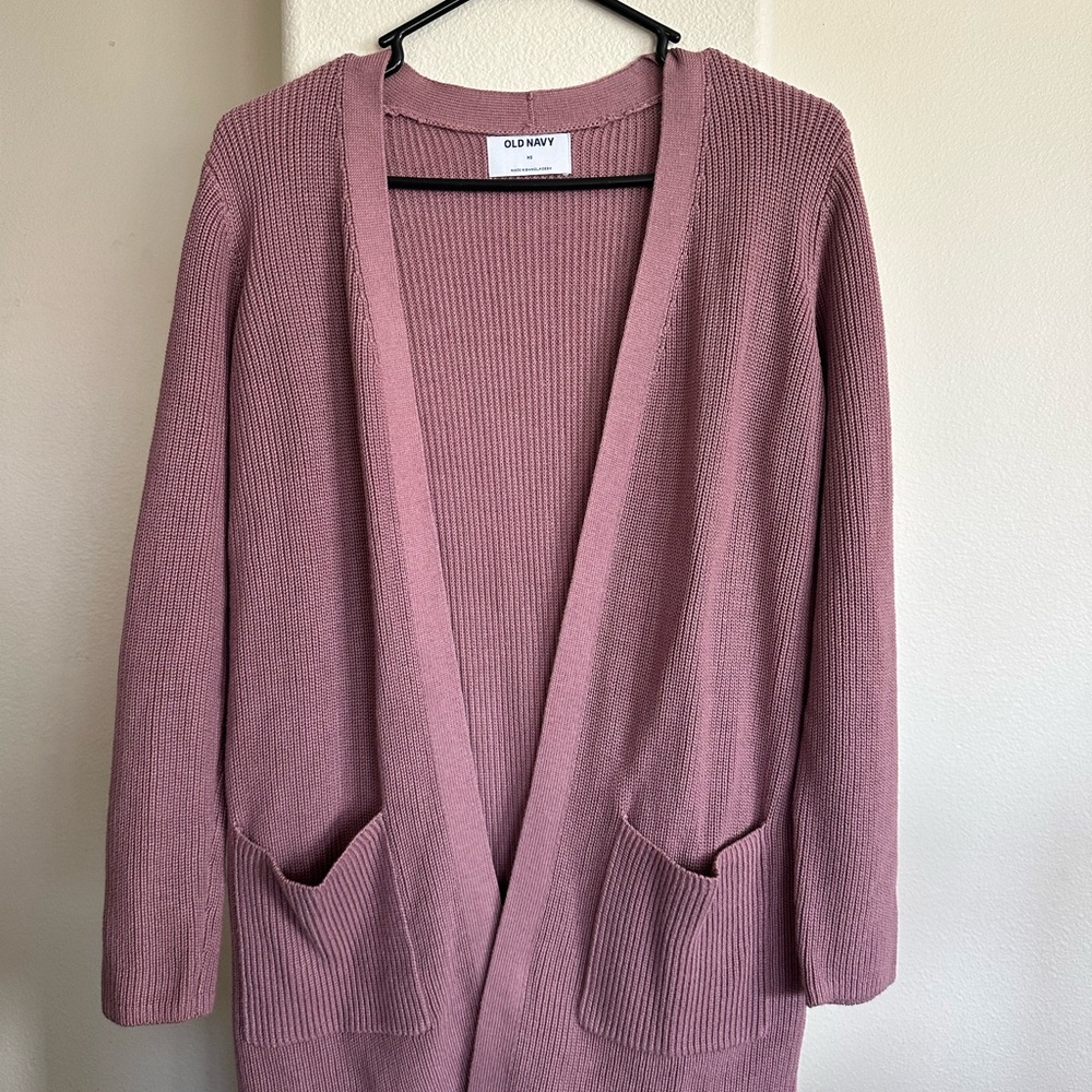Old Navy Women's Mauve Cardigan